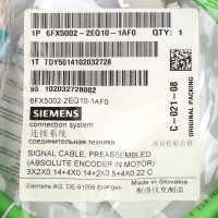 Siemens Signalleitung 6FX5002-2EQ10-1AF0 OVP