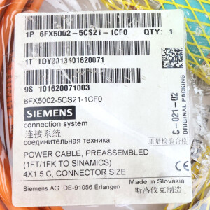 Siemens Leistungsleitung 6FX5002-5CS21-1CF0 OVP