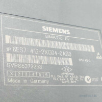 Simatic S7 CPU412-2 6ES7 412-2XG04-0AB0 NOV