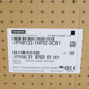 Siemens SIMOTICS M Kompakt-Asynchronmotor 1PH8133-1HF02-0CB1 OVP