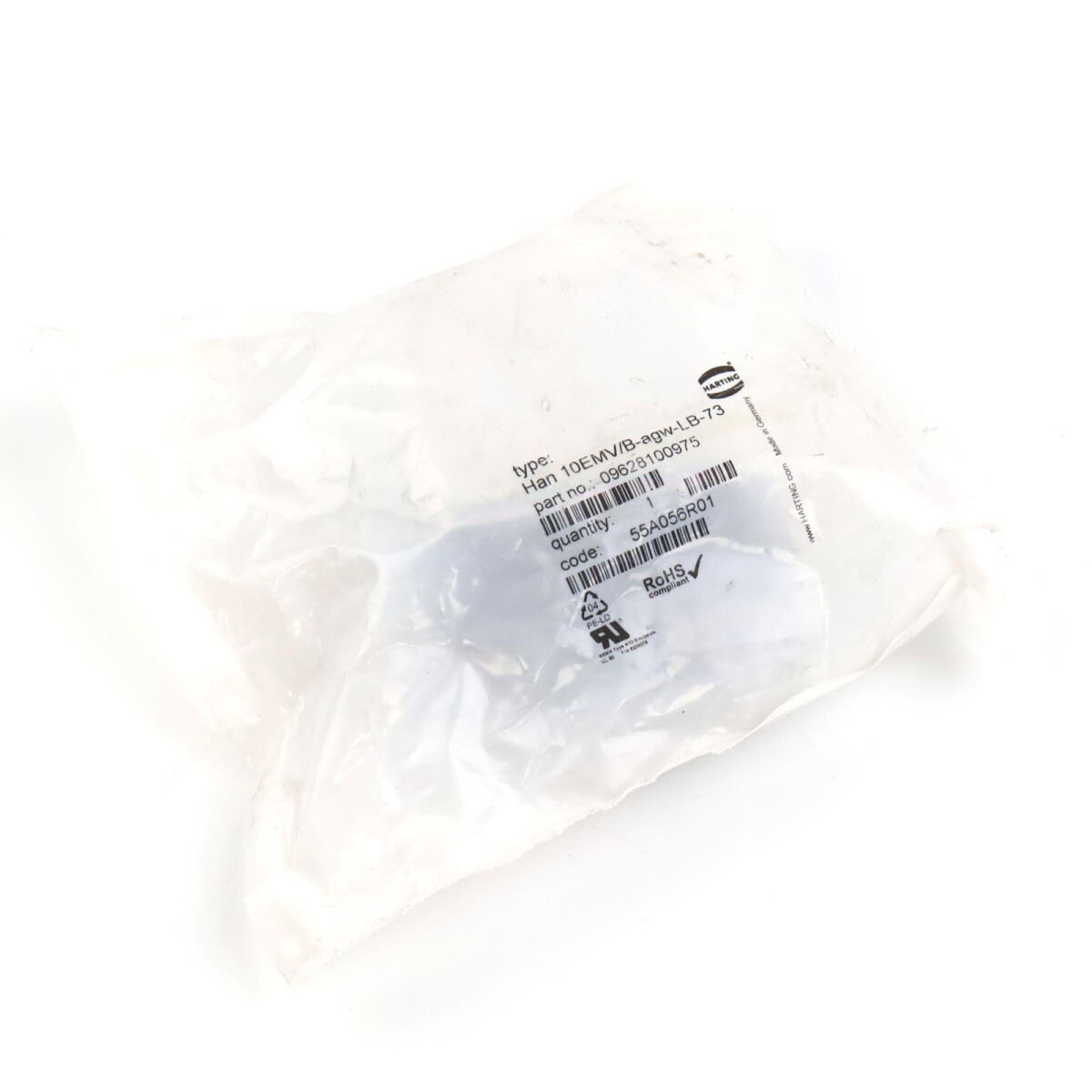 Harting Motoranschlussgehäuse Han 10EMV/B-agw-LB-73 096