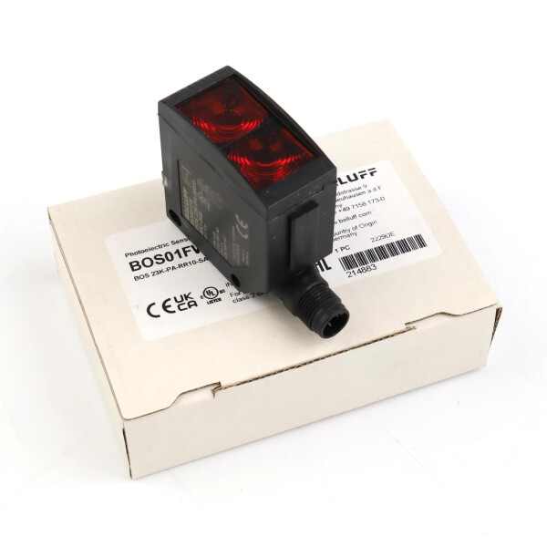 Balluff Reflexionslichtschranke BOS01FW BOS 23K-PA-RR10-SA1-S4S OVP