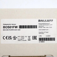 Balluff Reflexionslichtschranke BOS01FW BOS 23K-PA-RR10-SA1-S4S OVP
