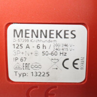 MENNEKES Stecker PowerTOP Xtra R Typ 13225 6h NOV