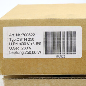 ismet Transformator CSTN 250 700822 OVP
