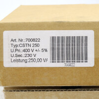 ismet Transformator CSTN 250 700822 OVP