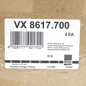 RITTAL Montageschiene VX 8617.700 (4Stk.) OVP