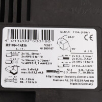 Siemens Leistungsschütz 3RT1054-1AB36 GEB