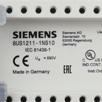 Siemens Sammelschienenadapter 8US1211-1NS10 GEB