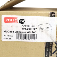 Rolec aluCase Gehäuse AC200 191.200.127 OVP
