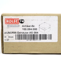 Rolec aluNORM Gehäuse AS084 100.084.000 OVP