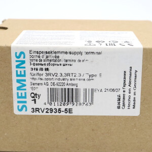 Siemens Einspeiseklemme 3RV2935-5E OVP