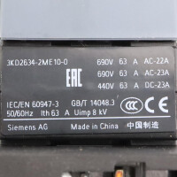 Siemens Lasttrennschalter 3KD2634-2ME10-0 OVP