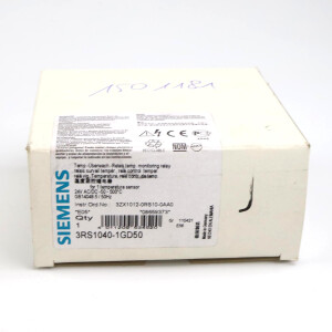 Siemens Temperaturüberwachungsrelais 3RS1040-1GD50 OVP