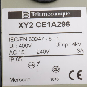 Telemecanique Seilzug-Notschalter XY2 CE1A296 031927 OVP