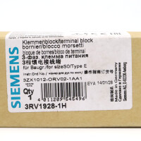 Siemens Klemmenblock 3RV1928-1H OVP