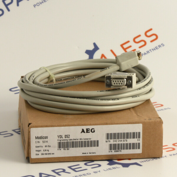 AEG Modicon Programmierkabel 3M YDL 052 OVP
