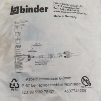 binder Winkeldose 99 5682 75 07 OVP