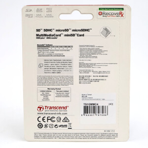 Transcend MultiMediaCard TS1GMMC4 1GB SIE