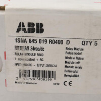 ABB Relaismodul RB101R-24VUC 1SNA645019R0400 (5Stk.) SIE