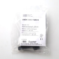 Baumer electric Ultraschall-Sensor UNDK 30I6113/S14 OVP