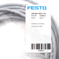 Festo Verbindungsleitung SIM-M8-3WD-5-PU 159423 OVP