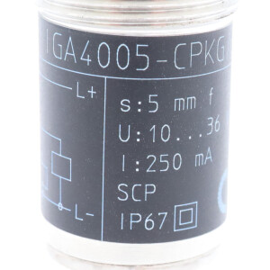 ifm induktiver Sensor IG5539 IGA4005-CPKG/US-104 NOV