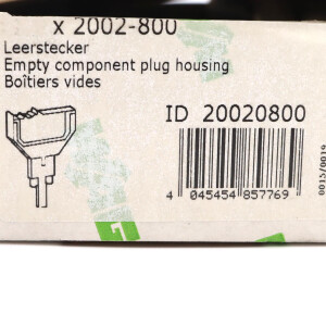WAGO Leerstecker 2002-800 (90Stk.) OVP