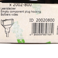WAGO Leerstecker 2002-800 (90Stk.) OVP