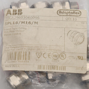 ABB Verschraubung SPL16/M16/M 7TCA296030R0096 (10Stk.) OVP
