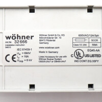 Wöhner Sammelschienenadapter 32666 NOV