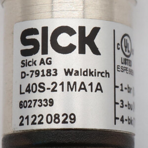 SICK Sicherheitslichtschranke L40S-21MA1A 6027339 NOV