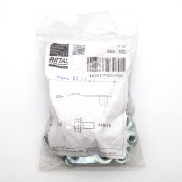 RITTAL Sockel-Anreihlaschen TS 8601.100 (20Stk.) OVP