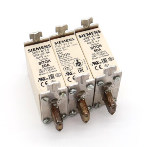 Siemens Sitor Sicherungseinsatz 3NE1817-0 (3Stk.) NOV