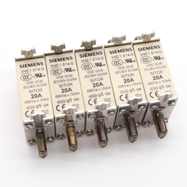 Siemens Sitor Sicherungseinsatz 3NE1814-0 (5Stk.) GEB