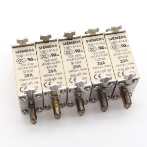 Siemens Sitor Sicherungseinsatz 3NE1814-0 (5Stk.) GEB