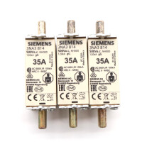 Siemens NH-Sicherungseinsatz 3NA3 814 (3Stk.) NOV