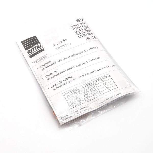 RITTAL Kabelset SV 9340.850 (15Stk.) OVP