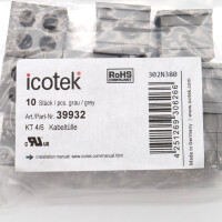 icotek Kabeltüllen KT 4|6 gy 39932 (10Stk.) OVP