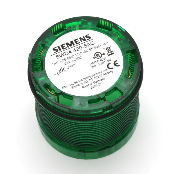 Siemens Dauerlichelement grün 8WD4 420-5AC NOV