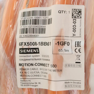 Siemens Leistungsleitung 6FX5008-1BB61-1GF0 OVP