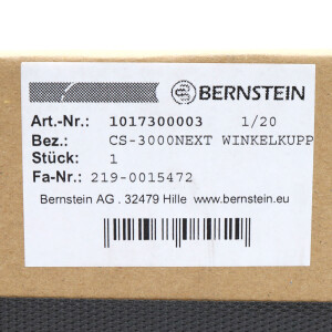 BERNSTEIN Winkelkupplung CS-3000NEXT 1017300003 OVP