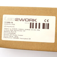 LED2WORK LED-Signalleuchte SIGNALED II RGB 111090-16 1020mm/24V OVP