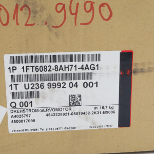 Siemens Synchronservomotor 1FT6082-8AH71-4AG1 OVP