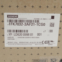 Siemens Synchronmotor 1FK7032-2AF21-1CG0 OVP