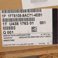 Siemens Synchronservomotor 1FT6105-8AC71-4EB1 OVP