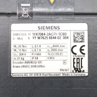 Siemens Synchronmotor 1FK7084-2AC71-1CB0 GEB
