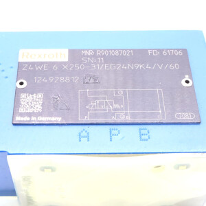 Rexroth Wegeschieberventil Z4 WE 6 X250-31/EG24N9K4/V/60 R901087021 NOV