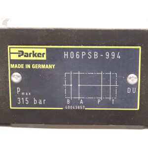 Parker Zwischenplatte H06PSB-994 NOV