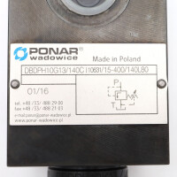 PONAR Druckbegrenzungsventil DBDPH10G13/140C NOV